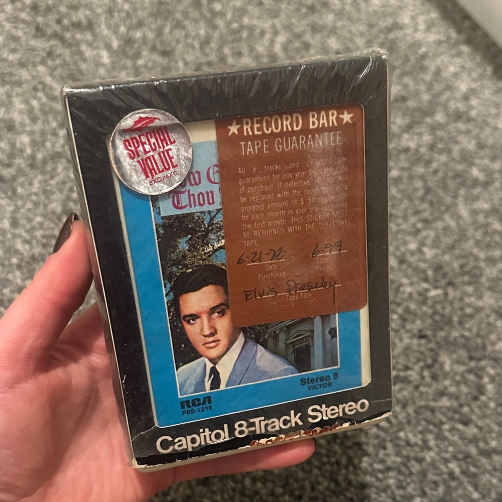 Elvis Presley Capitol 8-Track Stereo